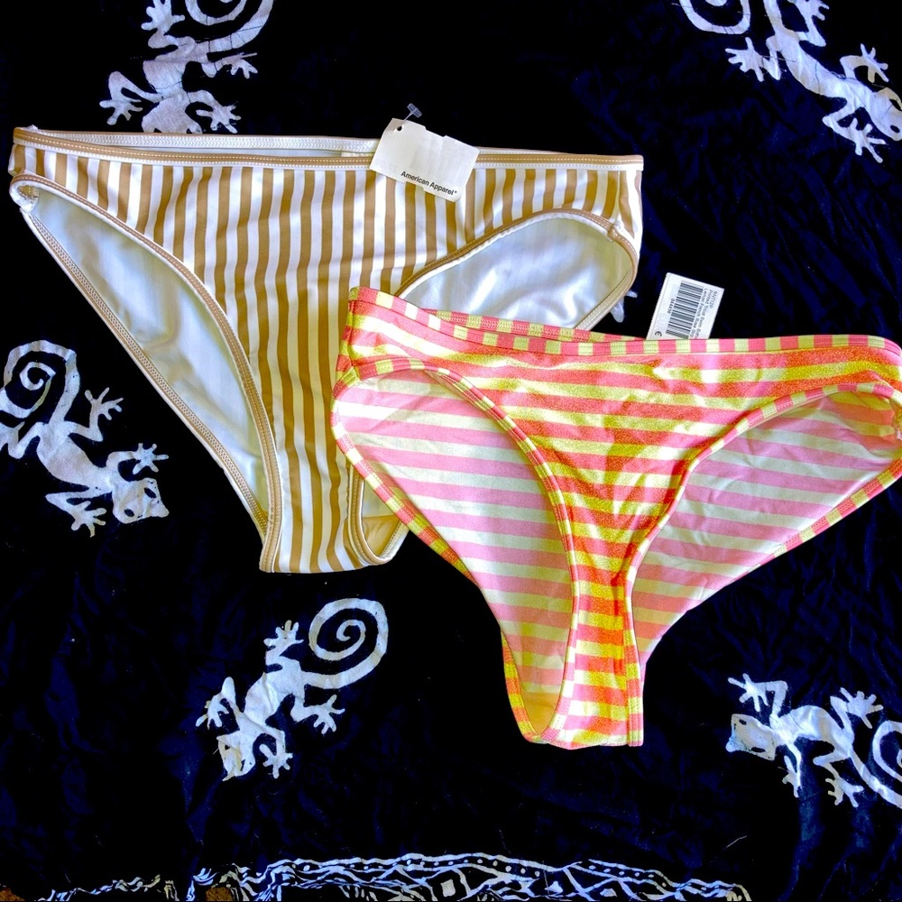 American Apparel Bathing Suit Bottoms Bundle